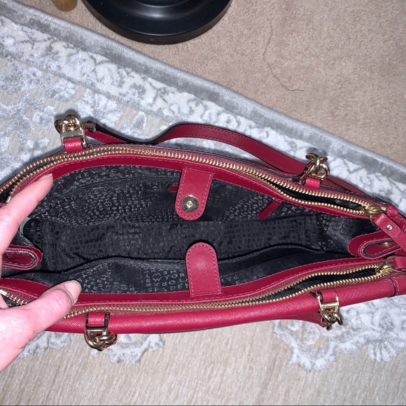 Kate Spade double zip shoulder bag with bow - Picture 13 of 14